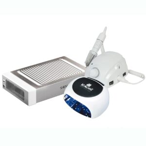 Shemax Dust Collector + Saeyang Marathon E-File Bundle + Kokoist Infinity UV/LED Lamp
