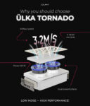 ULKA Tornado Built-In Dust Collector