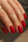 Nail Art House Chrome Powder, Jingle Red