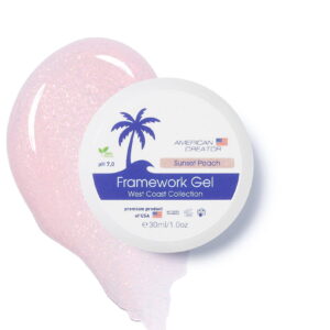 American Creator - Sunset Peach Framework Gel, 30ml