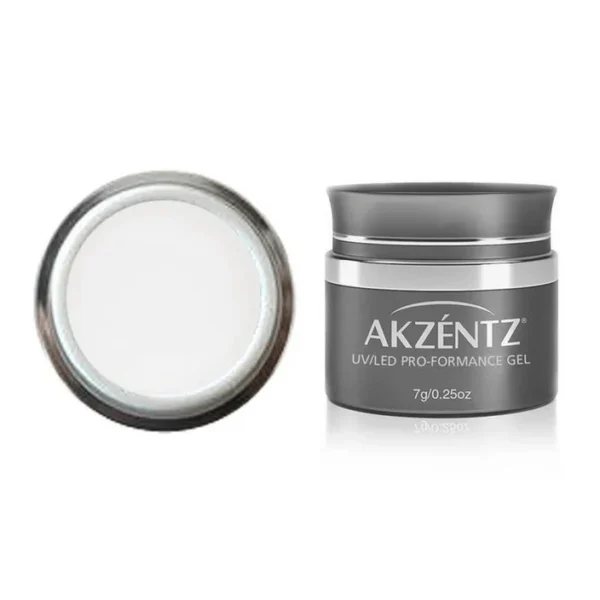 Akzentz Control - Natural White, Pro-Formance Hard Gel