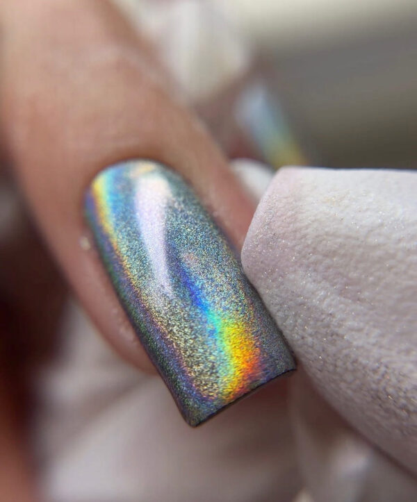 Nail Art House Chrome Powder, Ultra Holographic