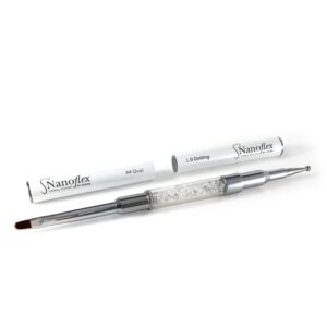 Fuzion Nanoflex Brush Duo-Ended ( #4 Oval 2.0 Dotting Tool)