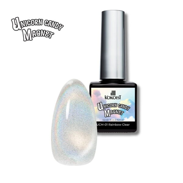 Kokoist Unicorn Candy Magnet UCM-01 Rainbow Clear