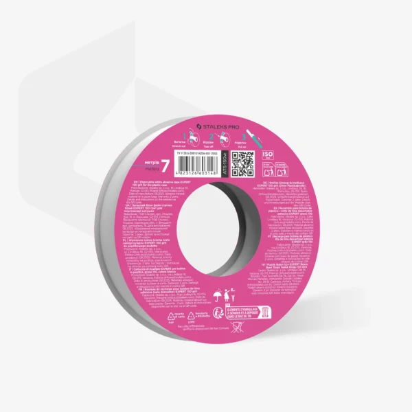 Staleks Disposable white abrasive tape EXPERT 150 grit