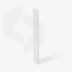 Staleks EXPERT 20 100 grit  Disposable white files for straight nail file on a soft foam layer (30 pcs)