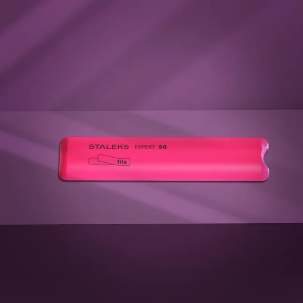 Staleks EXPERT 50 Short beveled plastic base for nail file (76 mm)